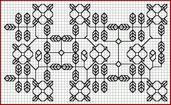 Pattern: Wide Band of Roses [17K]